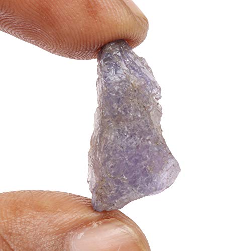 Real Gems Pietra Grezza di Tanzanite Blu Naturale
