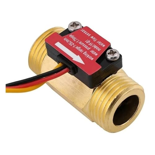 Sensor de flujo de agua YF-B1 G1/2 interruptor de latón 1-25L/min 2