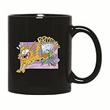 Gift Idea Scared Cat Vacuum Cleaner 11oz 15oz Black Coffee Mug