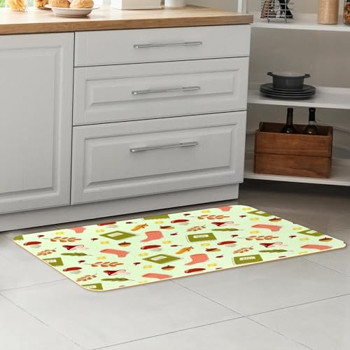 Tapete de cocina absorbente que evita resbalones en zonas húmedas 7