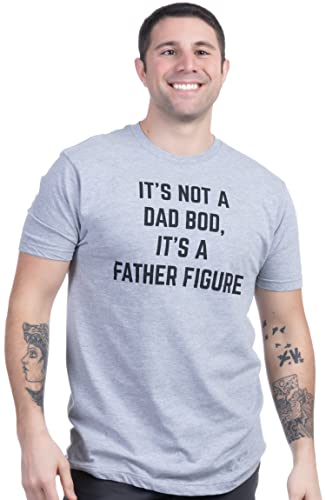 It's not a Dad BOD, It's a Father Figure | Funny Tee Shirt, Sarcastic Saying Joke T-Shirt for Men Grandpa Daddy - Image 3