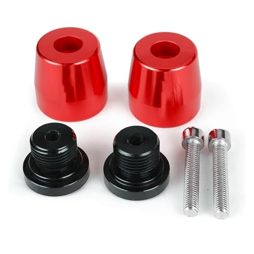Embouts guidon Benelli TNT 125 300 600 : embouts de poignée CNC rouge contre la fatigue des mains