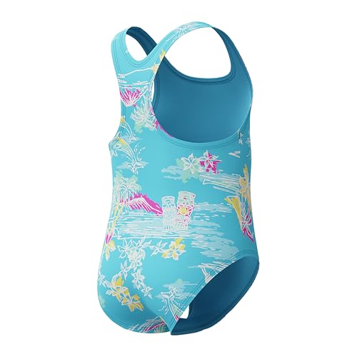 Image of Speedo Girls Printed Sport Splice