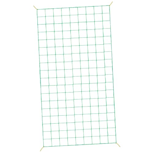 FUNOMOCYA Climbing Plants Trellis Netting Garden Support Grid for Vertical Growth Easy Install Durable Gentle Plants Outdoor Vine Climbing Net