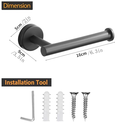 image for Sotuai Toilet Paper Holder - SUS 304 Stainless Steel Toilet Paper Hold