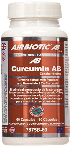 Airbiotic - Curcuma Ab 10.000 Mg, 60 Cápsulas