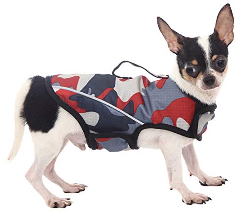 WINBATE Adjustable Dog Anxiety Jacket-Keep Calming Vest Thunder Shirt with D-Ring and Training