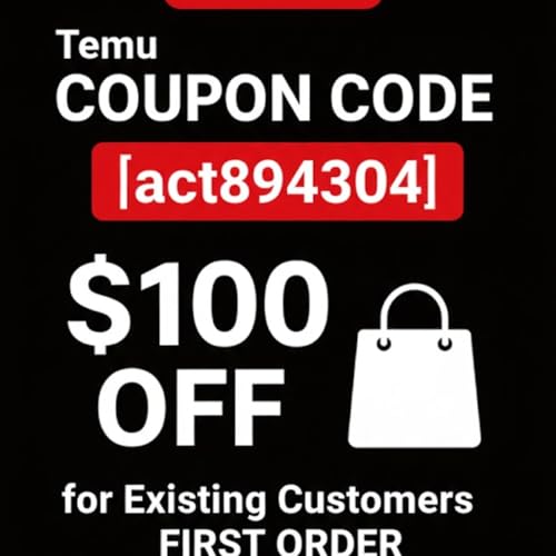 『Updated Temu Coupon Code $100 Off [act894304] For Existing Users』のカバーアート
