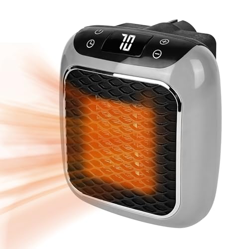 Vegena Mini Calefactor Eléctrico, Ventilador Calentador Enchufe 800W, Enchufes Calentador...