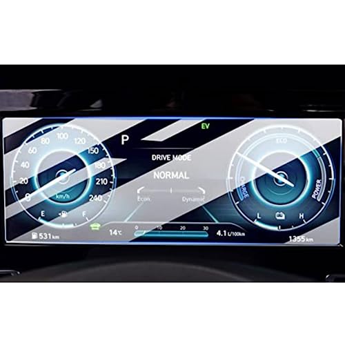 Film de protection en verre trempé Hyundai Elantra 2021+ écran central LCD navigation voiture