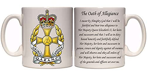 Queen ALEXANDRAS Royal Army Nursing Corps QARANC Oath of Allegiance Mug (MI54) Military Army 11oz 15oz (11oz) (15oz)