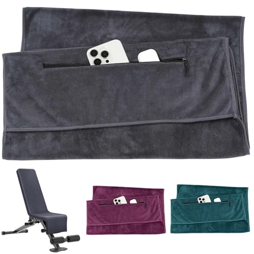 Fitness Handtuch 120x50cm, Sporthandtuch mit...