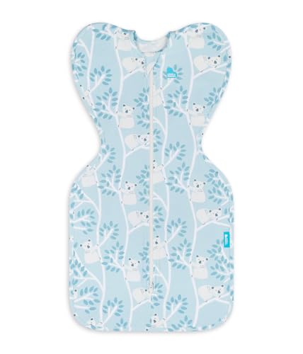 Image of Love To Dream Swaddle UP, Baby Sleep Sack, Self-Soothing Swaddles for Newborns, Improves Sleep, Snug Fit Helps Calm Startle Reflex, New Born Essentials for Baby, 1.0 TOG, 5-8.5 lbs, Mini Koalas