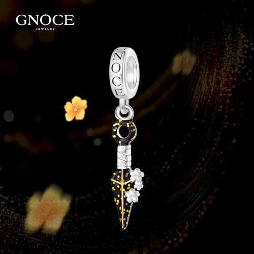 Image of GNOCE Japanese Charm Bead Silver Blend Pendant Dangle Charms fit Bracelet Jewelry Gift for Women