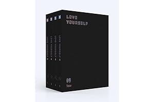 BTS [LOVE YOURSELF 轉‘Tear’] 3rd Album O Ver. CD+104p P.Book+20p Mini Book+Photocard+Standing Photo