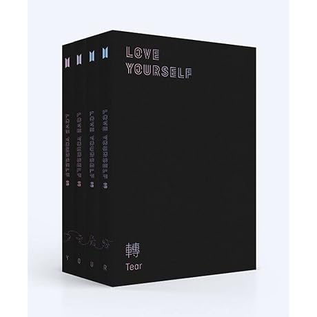BTS [LOVE YOURSELF 轉‘Tear’] 3rd Album O Ver. CD+104p P.Book+20p Mini Book+Photocard+Standing Photo