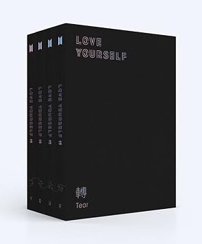 BTS [LOVE YOURSELF Tear] 3rd Album Y Ver. CD+104p P.Book+20p Mini Book+Photocard+Standing Photo