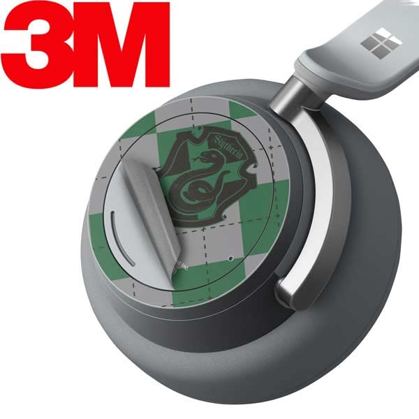 Skinit Decal Audio Skin Compatible with Surface Headphones - Officially Licensed Warner Bros Slytherin Crest Design