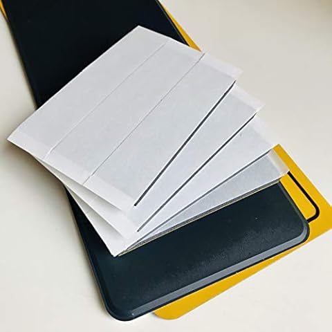 BEK-FIX 12 Pack 6mm Thick Number Plate Sticky Pads Double Sided Foam Pad for Number Plates Car License Plates Fixing Pads Cover