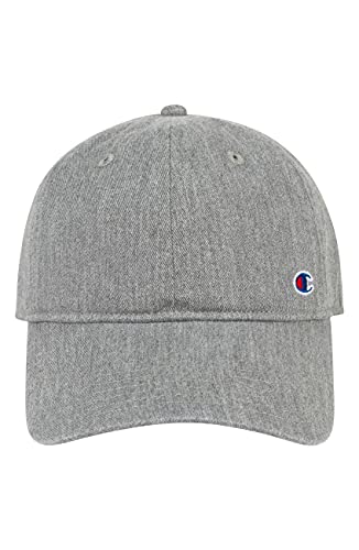 champion ball cap - Champion Women's Flow Dad Adjustable Cap, Medium Grey, One Size