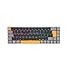 CHERRY MX-LP 2.1 Compact Wireless, Kabellose Gaming-Tastatur mit 69 Tasten, Deutsches Layout (QWERTZ), Mechanische MX Low Profile Speed Switches, Schwarz