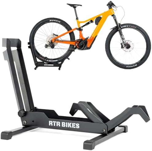 RTR BIKES Brutus Support Vélo Sol Professionnel – Râtelier Robust...