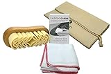 Suede & Nubuck Cleaning Kit - For Boots, Shoes, Furniture, Purses, Bags, Gloves - Set of 3 items