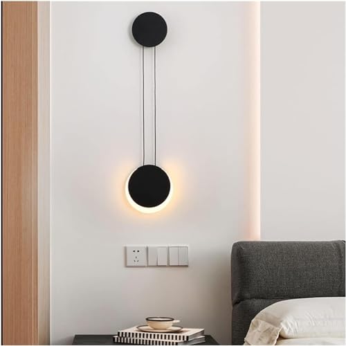 Candelabro de pared LED para leer en el dormitorio y decorar la mesita de noche