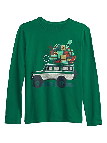 GAP Boys' Long Sleeve Graphic Tee T-Shirt