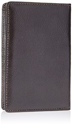 Fasolo, U024143101, Porta Passaporte Unissex Cartões Documentos de, cor Café, Couro