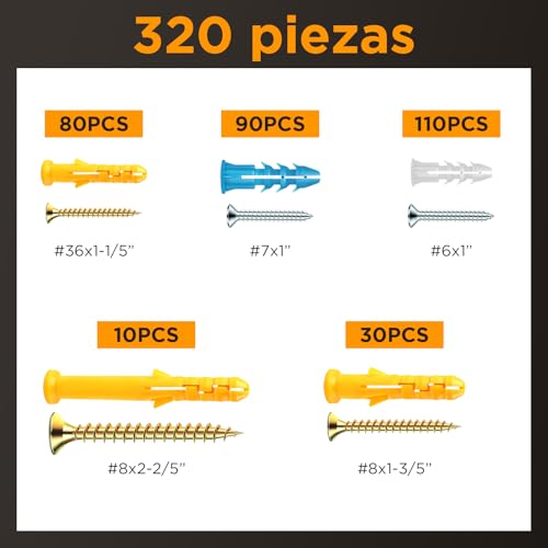 Tornillo con taquete 5 Imagen adicional