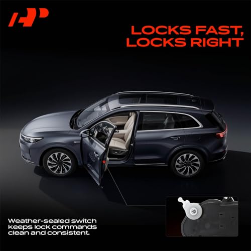 Image of A-Premium Front Right Passenger Side Door Lock Actuator Compatible with Mazda 6 2003-2008, Replace# GK2C58310H, GK2C58310B