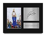 HWC Trading Fabio Cannavaro Italy Gifts Printed Signed Autograph Picture for Soccer Fans and Supporters - US Letter (ID-007833)