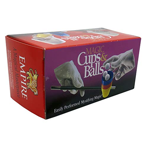 Loftus International Empire Magic Cups & Balls Trick Novelty Item