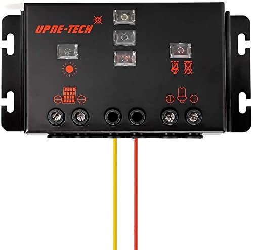 UPNE-TECH Solar Pump Controller; LCB 16Amp DC Pump Controller; Linear Current Boosters; 12V/24V Compatible; 14-55V DC Input; 16A Max Output