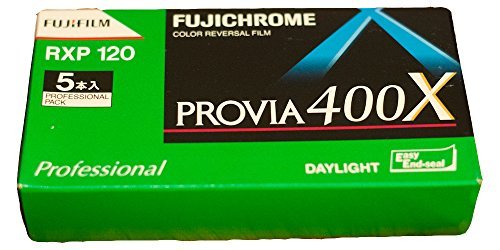 Fujifilm Fujichrome Provia 400X Color Slide Film ISO 400, 120mm, 5 Roll ...