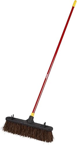 Miniatura 5 de Quickie Jobsite - Escobilla de goma 2 en 1, color negro, para suciedad húmeda y seca, hormigón limpio, superficies de maderaasfalto, elimina la