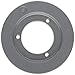 TB Woods 343B Classical V-Belt Sheave, B Belt Section, 3 Grooves, SH Bushing required, Ductile Iron, 3.75