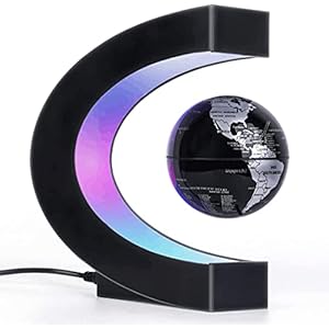 Magnetic Levitation Floating Globe, Unique Birthday Gift for Dad, Home Office Decor for Men/Boss/Teacher, Cool Tech…