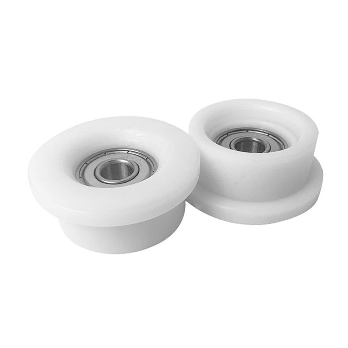 Teron 4 PCS Rudermaschine Lager Rollen, Ruderrad Lager Roller Ausrüstung Für Fitness-Training Übungen, 42x18mm