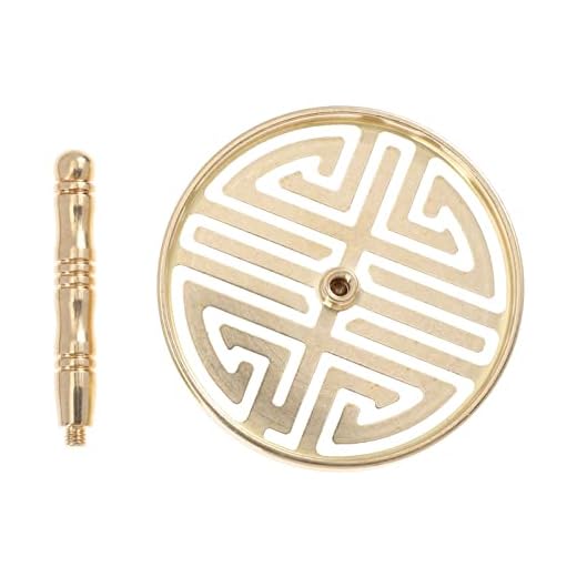 Cabilock 1 Pc Herramienta De Prensado De Ceniza De Fragancia En Sentido Prensado De Cenizas De Incensario Traje Sentidos Prensa De Ceniza Cencer Incienso Cobre Polvo Compacto