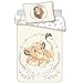 Juego de ropa de cama infantil de 100 x 135 cm con funda de almohada de 40 x 60 cm, ideal para camas de 60 x 120 y 70 x 140 cm, 100 x 135 cm, 100 % algodón
