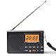 Tragbares Radio, AM,FM,SW Kofferradio mit LCD-Display, Batteriebetrieb, Eingebautem Lautsprecher Alarm Sleep Timer Kopfhöreranschluss, Küchenradio 35 Voreinstellungen Kleines Radio