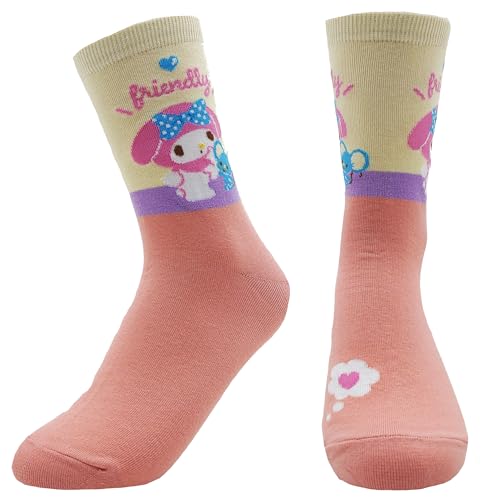 Image of JJMax Women's Kitty Cute Cartoon Cotton Blend Ankle Socks Sets