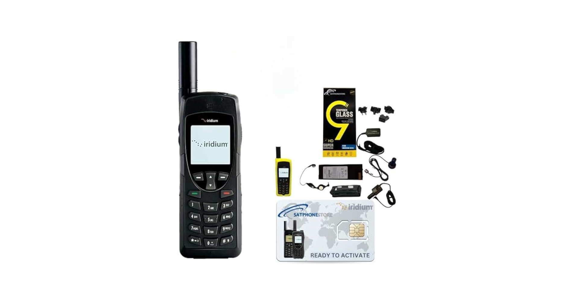 衛星携帯電話　付属品　Iridium 9555用 美品】Iridium 9555 衛星携帯電話 衛星受信補助ポータブル