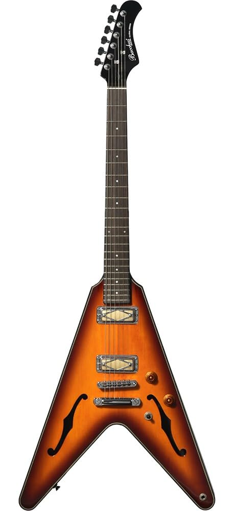 Amazon | Bacchus BFV-JAZZ SB (サンバースト) Deviser One Day Guitar