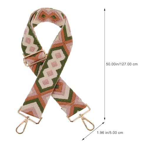 TOYANDONA Sangle de Paquet Bandoulière Colorée, Réglable, Détachable, Style – vue 7
