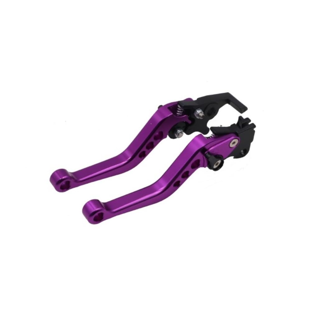 EMQDCAZ for Motorcycle Brake Handle Motorbike CNC Alloy Clutch Drum Lever Adjustable Modification Universal Brake Clutch Reservoir Levers
