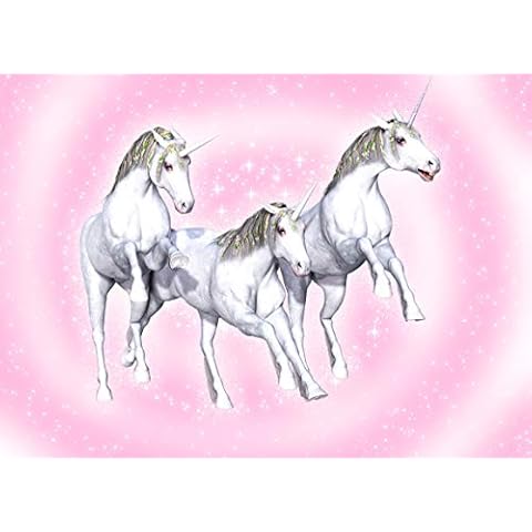 FAT CAT Unicorn Blank Greeting Card Cover