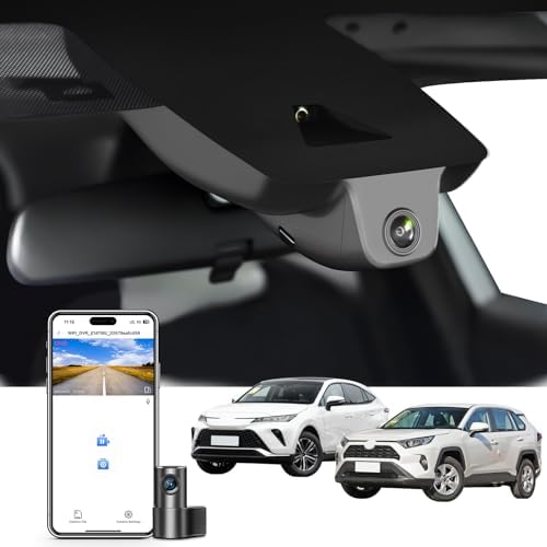 Amazon.com: Fitcamx Front 4K+Rear 1080P Dash Cam Suitable for Toyota ...